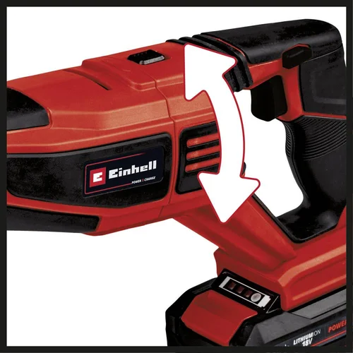 Einhell TE-AP 18/28 Li BL Solo akumuliatorinis tiesinis pjūklas image 2
