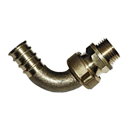 TDM Brass kampinis sujungimas žarnai 1/2 IN x 18 mm image 1
