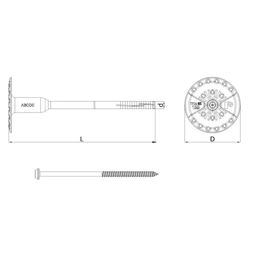 Rawlplug R-TFIX-8S-195-X 8x195 mm 200 vnt image 2