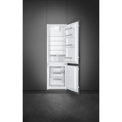 Smeg C81721E įmontuojamas šaldytuvas su šaldikliu apačioje image 2