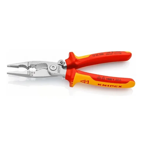 KNIPEX VDE 200 mm replės elektros instaliacijai image 2