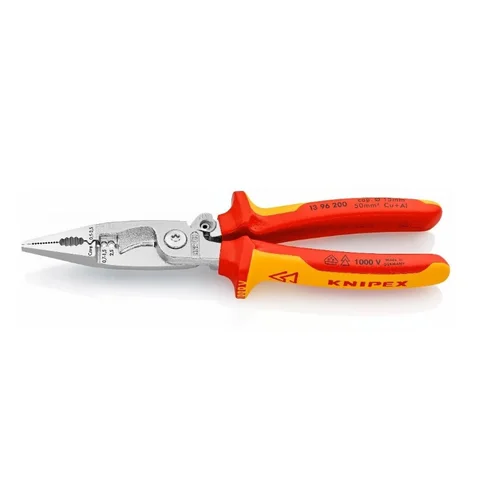 KNIPEX VDE 200 mm replės elektros instaliacijai image 3