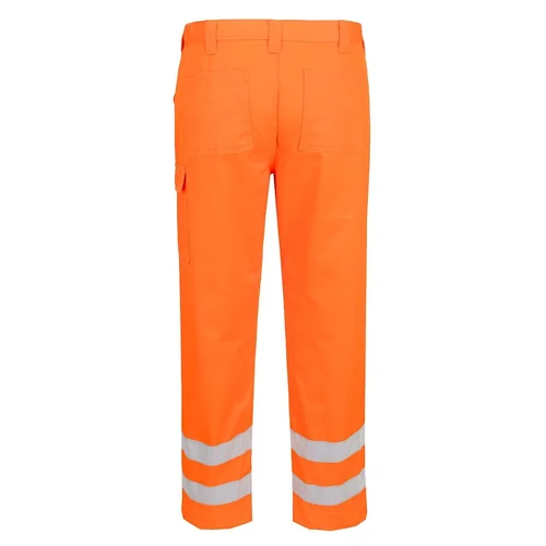 PORTWEST EST46 Gero matomumo darbo kelnės 30 Orange Short image 2
