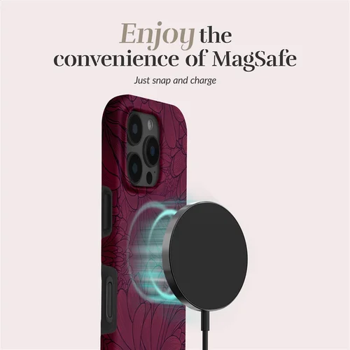 MIO Berry Blooms MagSafe dėklas iPhone 16 Pro Max image 1