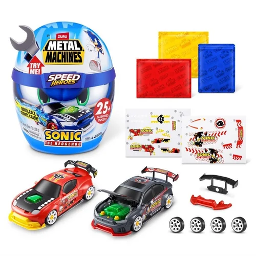 Transporto žaislų rinkinys Zuru Metal Machines Sonic 67128 image 2