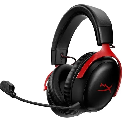 Belaidės žaidimų ausinės HyperX Cloud III, juodos image 1