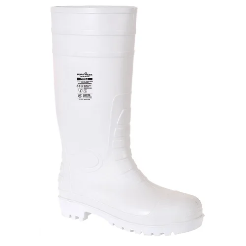 PORTWEST FW84 Wellington botai maisto pramonei S4 – 46, Balta image 2