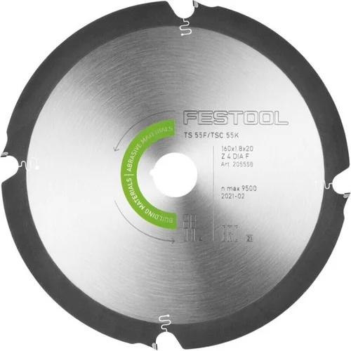 Festool ABRASIVE MATERIALS Deimantinis pjovimo diskas 160×1,8×20 F4 image 1