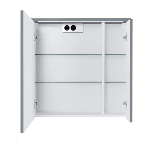Riva SV70F Pakabinama vonios spintelė 70 cm, Deep Silver Matinė image 2