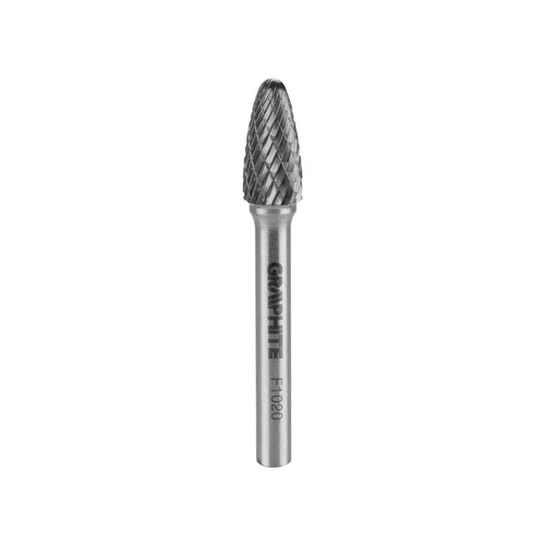 GRAPHITE Metalo freza HM, type F Ø10 mm image 1