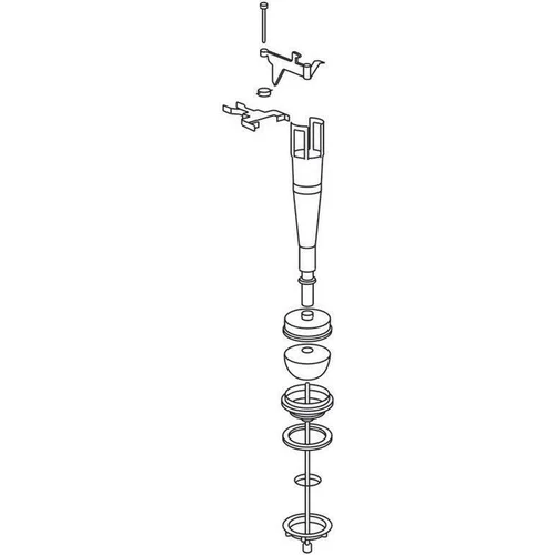 Gustavsberg Vandens nuleidimo mechanizmas – 370 mm aukštis image 2