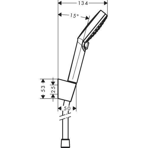 Hansgrohe Crometta 26693400 Rankinis dušas su laikikliu image 2