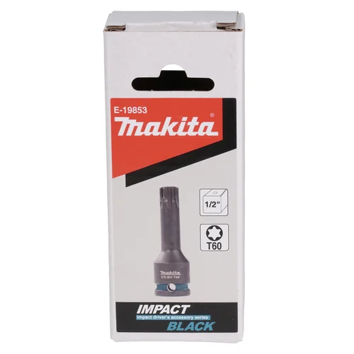 Makita E-19853 Impact Black Smūginė sukimo galva veržliasukiui, 1/2", T60 x 78 mm image 3