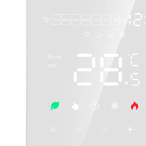 ME82H(LED) WIFI Termostatas Baltas image 3