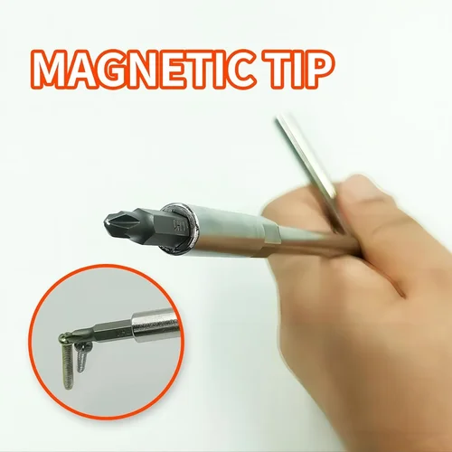 ELLIENT TOOLS T tipo rankena su JIS 1/4'' antgaliais, 6 vnt. image 3