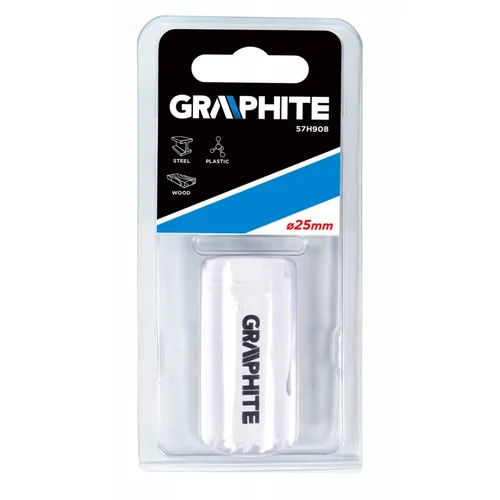 GRAPHITE Bi-metalinė gręžimo karūnėlė 25 mm image 2