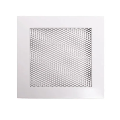 Grotelės židiniui HEARTH, baltos, 170 x 170 mm image 1