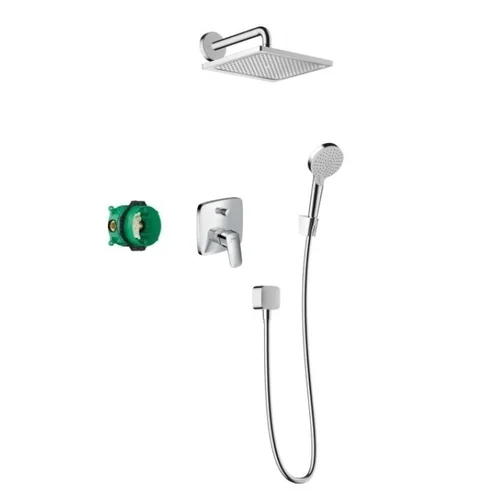 Hansgrohe potinkinė dušo sistema Crometta E240 chromo spalvos image 1