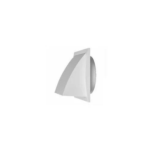 EUROPLAST ND10FV Grotelė ventiliacijos, Ø100 mm, Balta image 1
