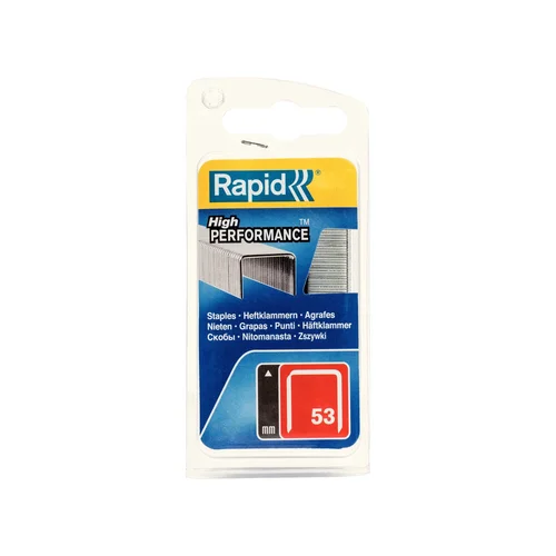 Rapid Segtukų kabės Narrow Blister 53 8 mm 1080 vnt. image 1
