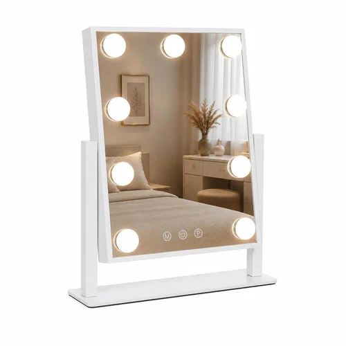HOLLYWOOD LED makiažo veidrodis 29 × 36 cm image 1