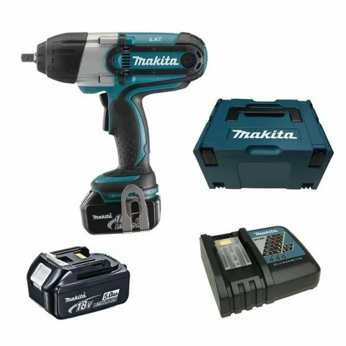 Makita DTW450RTJ akumuliatorinis smūginis veržliasukis, 18V Li-ion 2x5,0Ah image 1