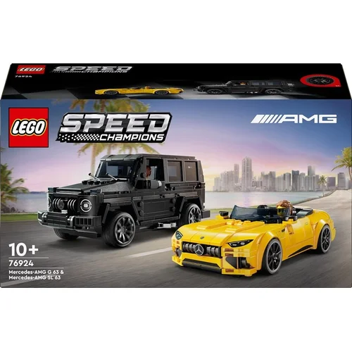 LEGO Speed Champions Mercedes-AMG G 63 ir Mercedes-AMG SL 63 76924 image 1