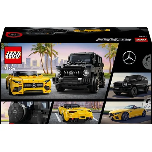 LEGO Speed Champions Mercedes-AMG G 63 ir Mercedes-AMG SL 63 76924 image 2