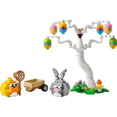 LEGO® Velykų kiškio ir viščiuko margučių medžioklė 40808 image 2