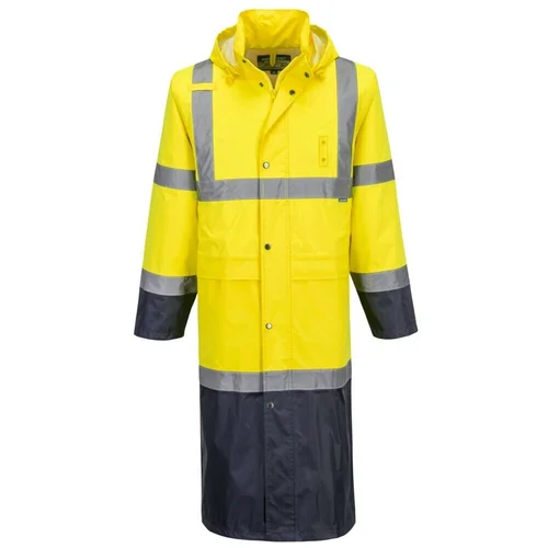 PORTWEST H446 apsiaustas nuo lietaus XXXL Yellow/Navy image 3
