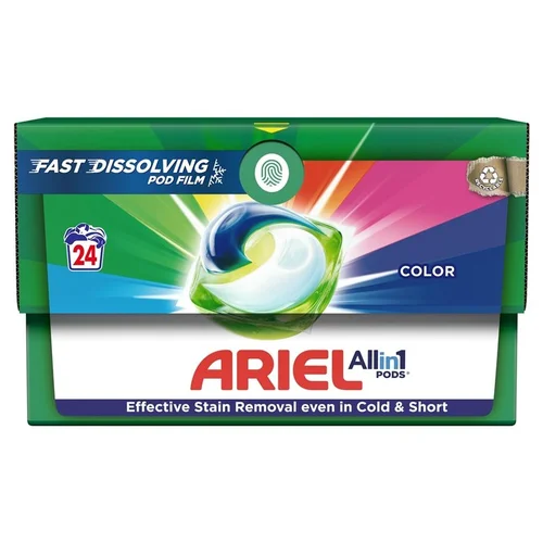 ARIEL COLOR Skalbimo kapsulės, 24 vnt. image 2