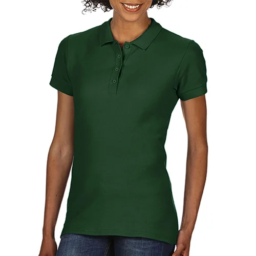 Gildan 64800L Moteriški polo marškinėliai trumpomis rankovėmis, Forest Green image 2