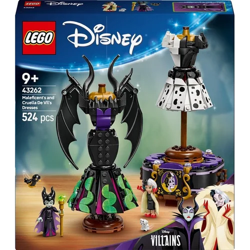 LEGO Disney Maleficent's and Cruella De Vil's Dresses 43262 image 1