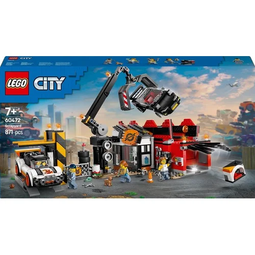 LEGO City Scrapyard with Cars, 871 vnt. image 1
