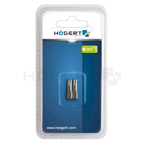 Hogert technik Antgaliai TORX T15 25 mm S2 plieno image 2