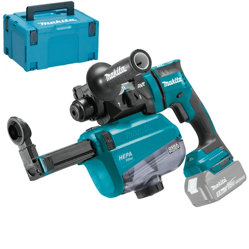 Akumuliatorinis perforatorius Makita DHR182ZWJ, 18V, (be akum. ir krov.) image 1