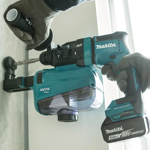 Akumuliatorinis perforatorius Makita DHR182ZWJ, 18V, (be akum. ir krov.) image 3