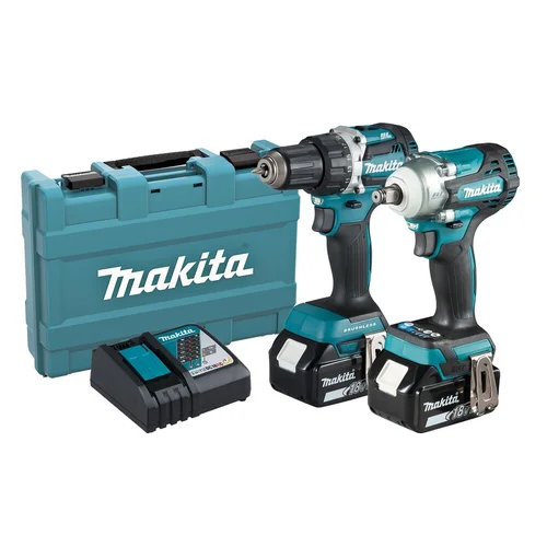 Makita DLX2410G (DDF484Z+DTW300Z) 18 V 2x6.0Ah image 1