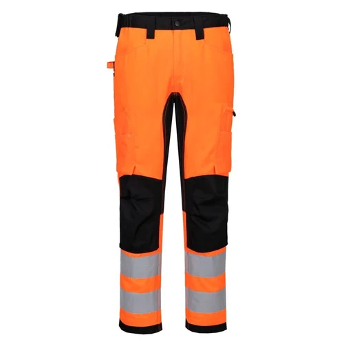 PORTWEST CD848 prekybininko kelnės - 41, Orange/Black image 1