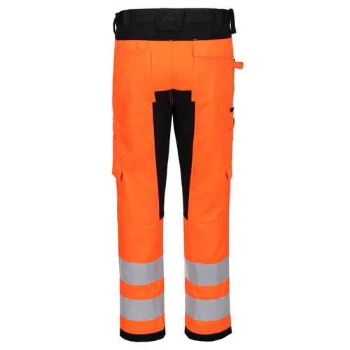 PORTWEST CD848 prekybininko kelnės - 41, Orange/Black image 2