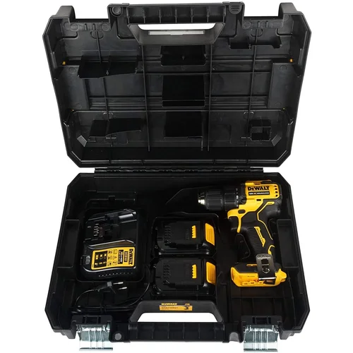 DeWalt DCD708S2T-QW 18V Akumuliatorinis suktuvas-gręžtuvas 2x1,5Ah image 3