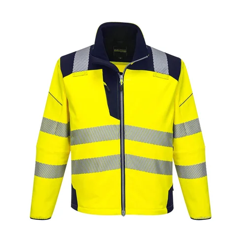 Portwest T402 Gero matomumo švarkas – S, Yellow/Navy image 2