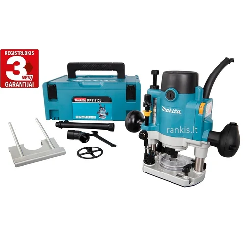Makita RP1111CJ elektrinė vertikali freza, 1100 W, 8 mm image 1