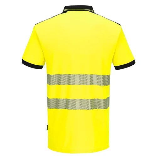 PORTWEST PW317 Polo marškinėliai trumpomis rankovėmis, 5XL, Orange/Black image 2