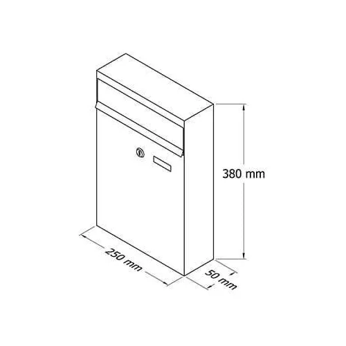 Pašto dėžutė Glori ir Ko PD930, lauko image 2