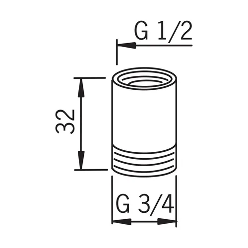 Oras 158691, 1/2''–3/4'' image 3