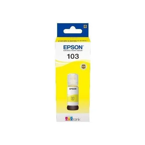 Epson 103 Geltonas rašalas 65 ml image 1