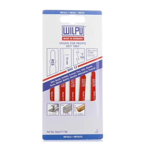 Wilpu SIAURAPJŪKLIO PJŪKLELIŲ RINKINYS (5 vnt.) image 1