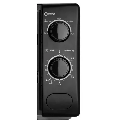 MPM 20-KMM-12 Mikrobangų krosnelė, 20 L, Juoda image 2