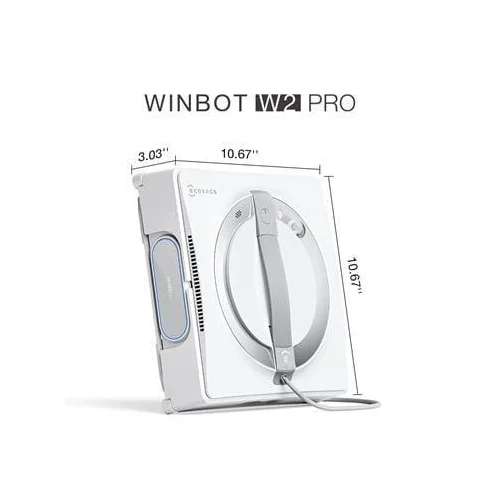 Ecovacs WINBOT W2 PRO langų valymo robotas 271x271x77.5 mm image 3
